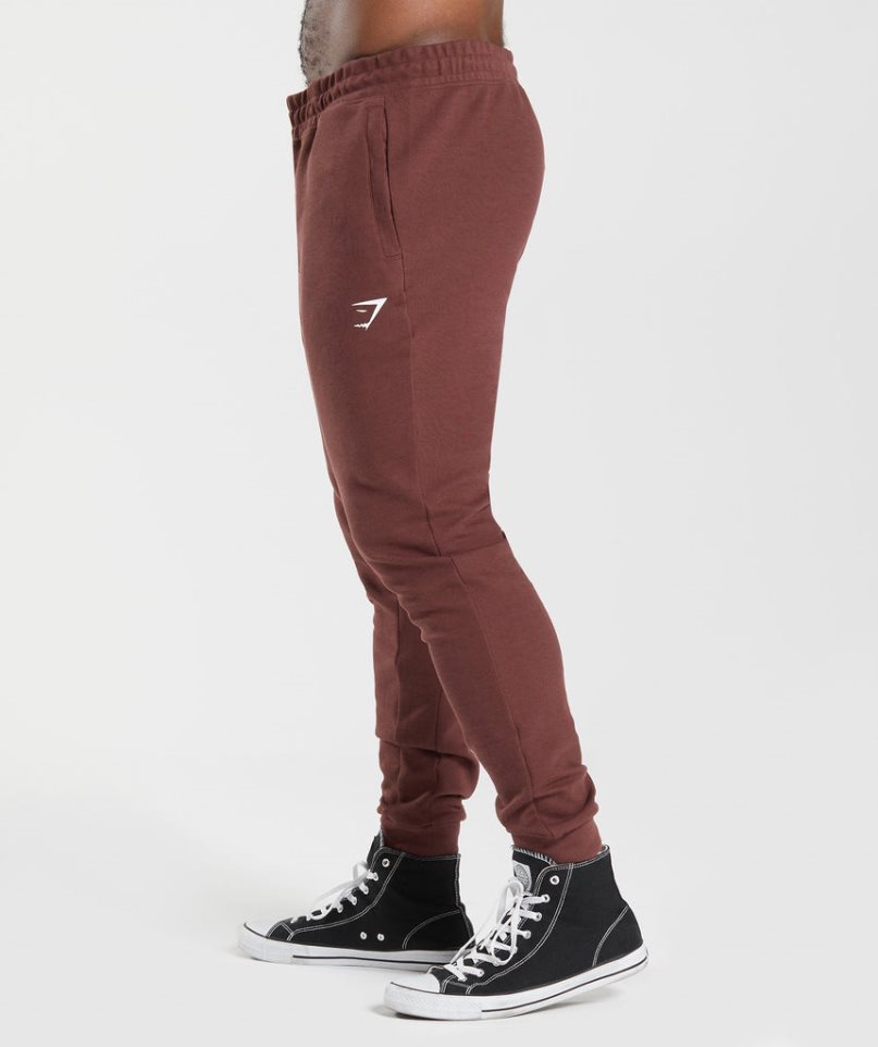 Men's Gymshark React Jogger Brown | CA 860A35